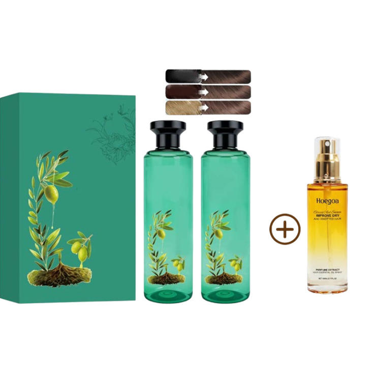 Long-Lasting Botanical Essential Oil Hair Dye